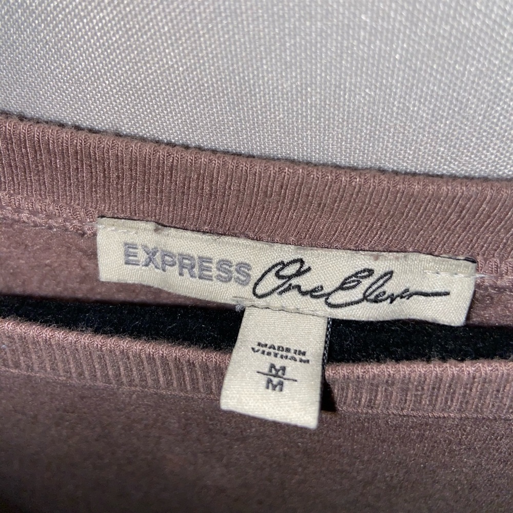 Cropped sweatshirt
